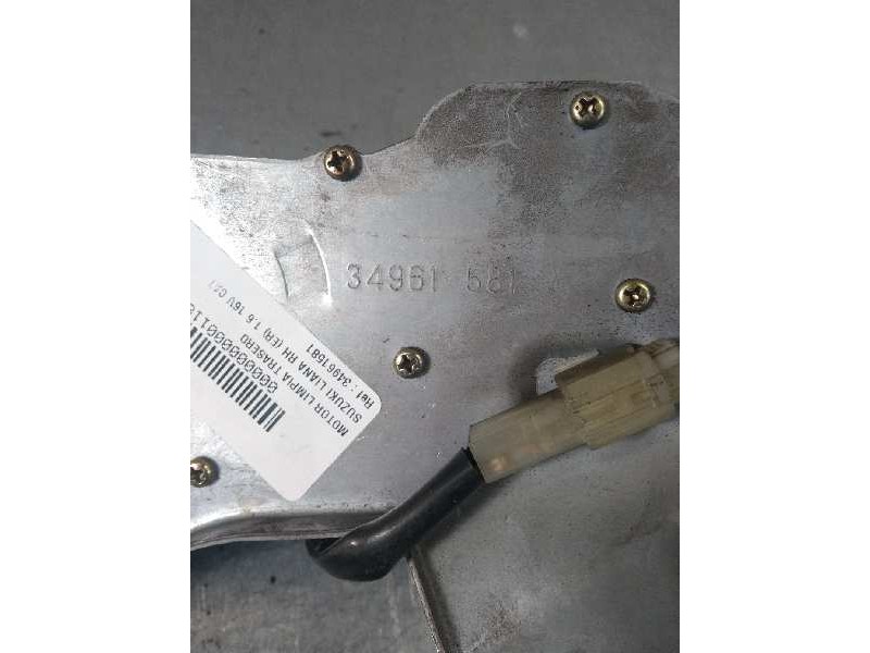 Recambio de motor limpia trasero para suzuki liana rh (er) 1.6 16v cat referencia OEM IAM 34961581  