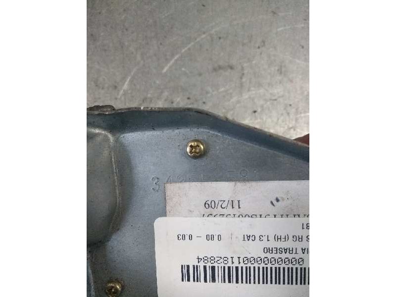 Recambio de motor limpia trasero para suzuki ignis rg (fh) 1.3 cat referencia OEM IAM 34355581  