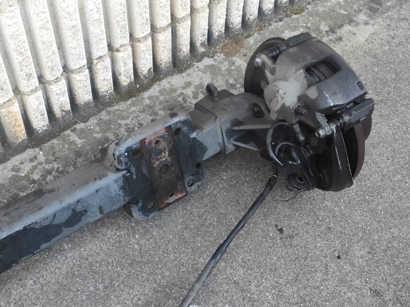 Recambio de puente trasero para fiat ducato caja cerrada 35 (06.2006 =>) l1h1 160 multijet power referencia OEM IAM   