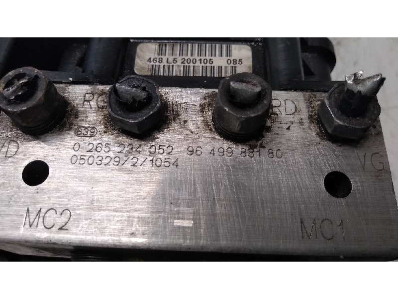 Recambio de abs para peugeot 607 (s2) marfil pack referencia OEM IAM 0265234052 0265950326 9649988180