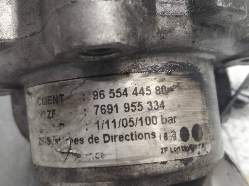 Recambio de bomba direccion para peugeot 607 (s2) marfil pack referencia OEM IAM 9655444580 7691955334 