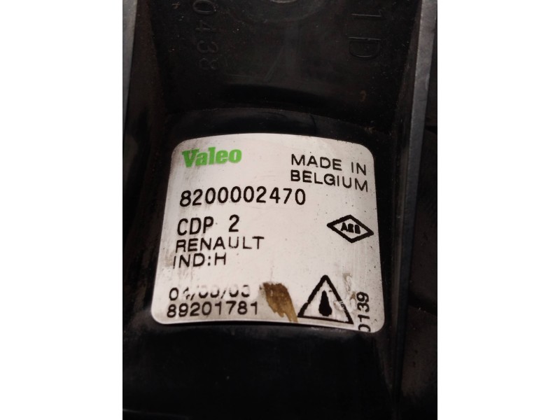 Recambio de faro antiniebla derecho para renault espace iv (jk0) authentique referencia OEM IAM 8200002470 89201781 