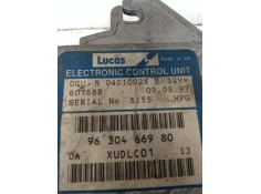 Recambio de centralita motor uce para peugeot 406 berlina (s1/s2) 2.1 turbodiesel cat referencia OEM IAM R04010028B 9630466980 8 2