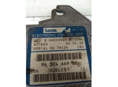 Recambio de centralita motor uce para peugeot 406 berlina (s1/s2) 2.1 turbodiesel cat referencia OEM IAM R04010028B 9630466980 8 2