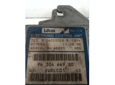 Recambio de centralita motor uce para peugeot 406 berlina (s1/s2) 2.1 turbodiesel cat referencia OEM IAM R04010028B 9630466980 8 2