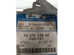 Recambio de centralita motor uce para peugeot 406 berlina (s1/s2) 2.1 turbodiesel cat referencia OEM IAM R04010019A 9027453880 8 2