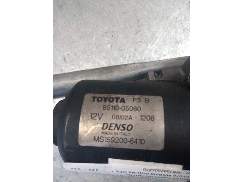 Recambio de motor limpia delantero para toyota avensis berlina (t25) referencia OEM IAM MS1592006410 8511005060 