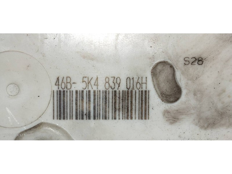 Recambio de motor cierre centralizado trasero derecho para volkswagen golf vi (5k1) advance bluemotion referencia OEM IAM 5K4839