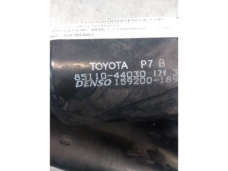 Recambio de motor limpia delantero para toyota picnic (m10) 2.2 turbodiesel referencia OEM IAM 1592001891 8511044030 