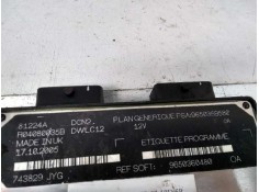 Recambio de centralita motor uce para peugeot partner (s2) referencia OEM IAM R04080035B 9650359580 9650360480 81224A 2