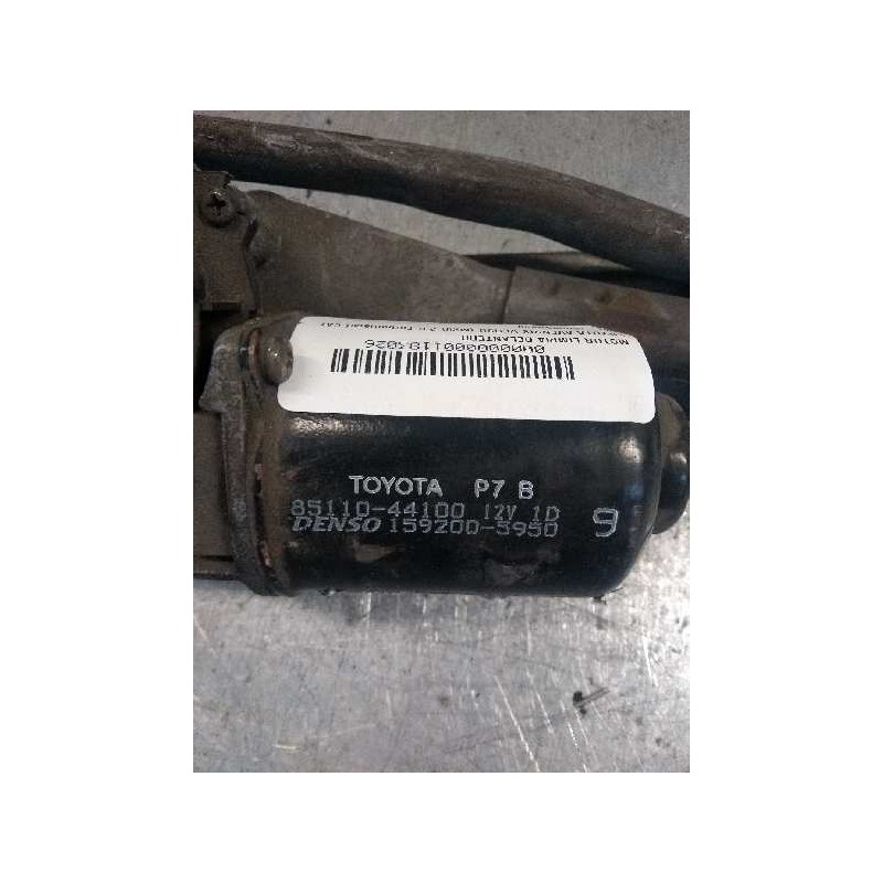 Recambio de motor limpia delantero para toyota avensis verso (m20) 2.0 turbodiesel cat referencia OEM IAM 1592005950 8511044100 