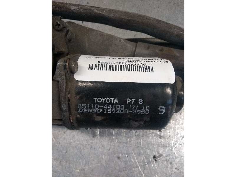 Recambio de motor limpia delantero para toyota avensis verso (m20) 2.0 turbodiesel cat referencia OEM IAM 1592005950 8511044100 