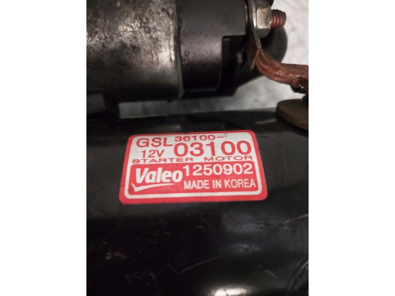 Recambio de motor arranque para hyundai i20 classic referencia OEM IAM 3610003100 VALEO 