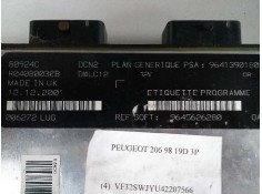 Recambio de centralita motor uce para peugeot 206 berlina referencia OEM IAM R04080030B 9641390180 9645626280 80924C 2