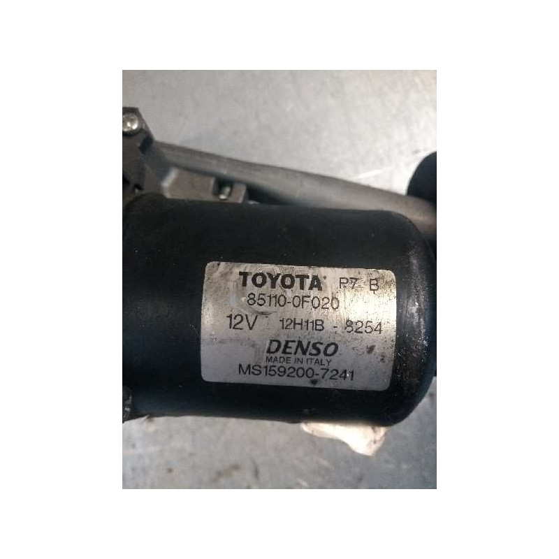 Recambio de motor limpia delantero para toyota corolla verso (r1) referencia OEM IAM MS1592007241 851100F020 