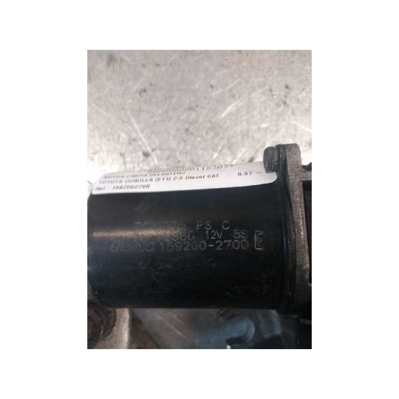 Recambio de motor limpia delantero para toyota corolla (e11) 2.0 diesel cat referencia OEM IAM 1592002700 85110129866 