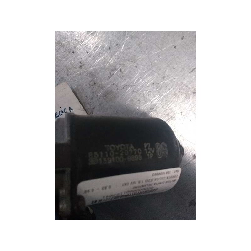 Recambio de motor limpia delantero para toyota celica (t20) 1.8 16v cat referencia OEM IAM 1591009893 851109893 