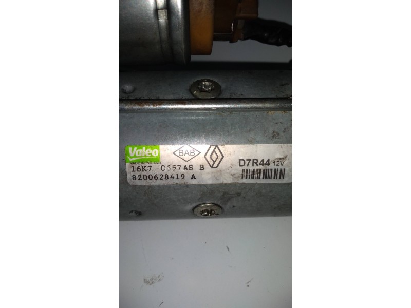 Recambio de motor arranque para renault scenic ii emotion referencia OEM IAM D7R44 VALEO 19DCI Recambio de motor arranque para renault scenic ii emotion referencia OEM IAM D7R44 VALEO 19DCI