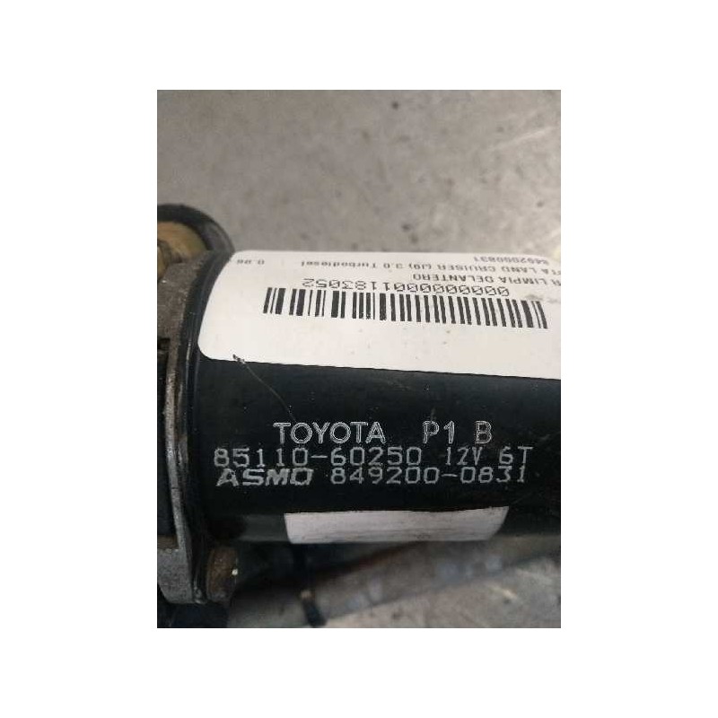Recambio de motor limpia delantero para toyota land cruiser (j9) 3.0 turbodiesel referencia OEM IAM 8492000831 8511060250 