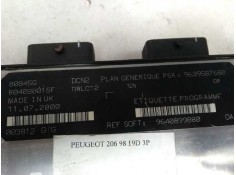 Recambio de centralita motor uce para peugeot 206 berlina referencia OEM IAM R04080015F 9639587680 9640899880 80845G 2