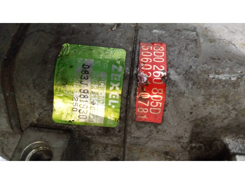 Recambio de compresor aire acondicionado para volkswagen passat berlina (3b2) highline referencia OEM IAM 8D0260805D  