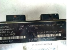 Recambio de centralita motor uce para peugeot 306 berlina 3/4/5 puertas (s2) 1.9 diesel referencia OEM IAM R04080022G 9641390180 2