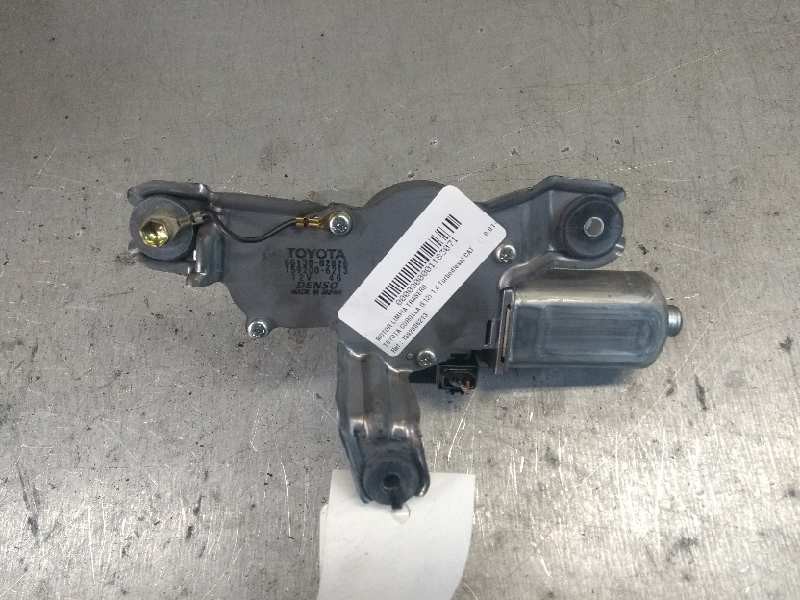 Recambio de motor limpia trasero para toyota corolla (e12) 1.4 turbodiesel cat referencia OEM IAM 1592006213 85130020020 