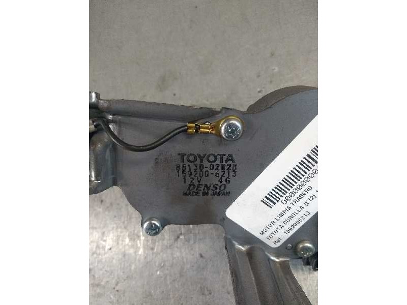 Recambio de motor limpia trasero para toyota corolla (e12) 1.4 turbodiesel cat referencia OEM IAM 1592006213 85130020020 