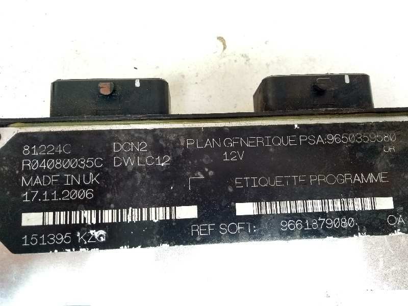 Recambio de centralita motor uce para peugeot partner (s2) referencia OEM IAM R04080035C 9650359580 9661879080 81224C Recambio de centralita motor uce para peugeot partner (s2) referencia OEM IAM R04080035C 9650359580 9661879080 81224C
