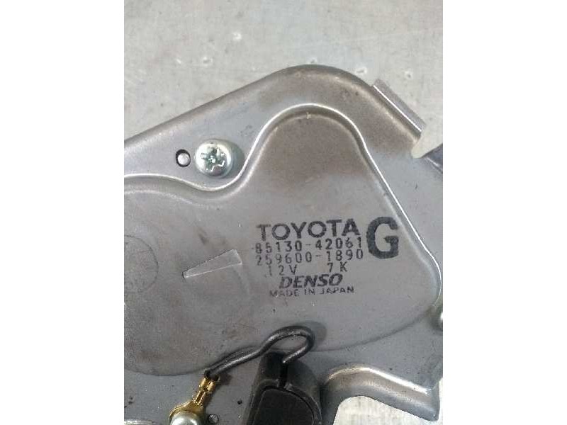 Recambio de motor limpia trasero para toyota rav 4 (a3) 2.2 d-cat referencia OEM IAM 2596001890 8513042061 