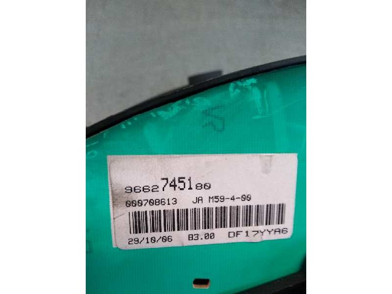Recambio de cuadro instrumentos para peugeot partner (s2) referencia OEM IAM 9662745180  