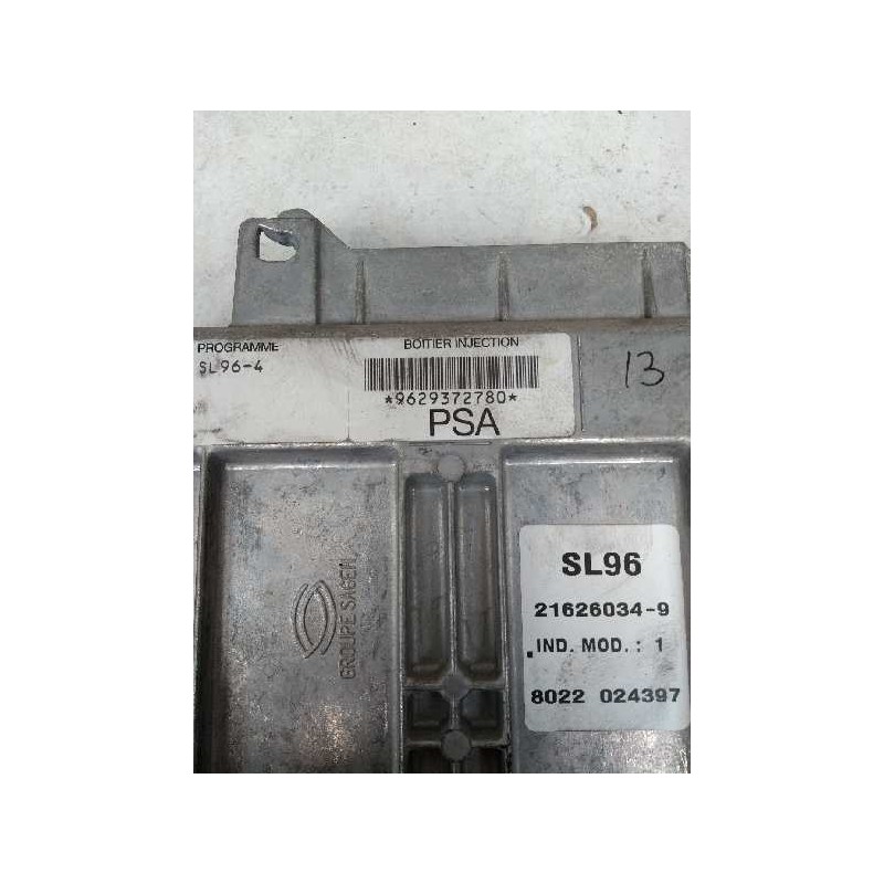 Recambio de centralita motor uce para peugeot 306 berlina 3/4/5 puertas (s2) 1.8 cat referencia OEM IAM 9629372780 SL964 2162603