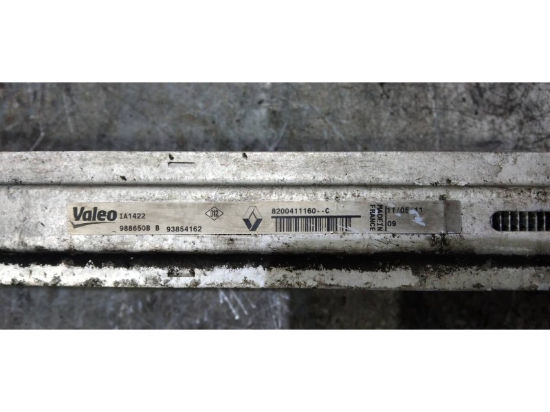 Recambio de intercooler para opel vivaro furgón/combi (07.2006 =>) combi 2.7t l1h1 referencia OEM IAM   