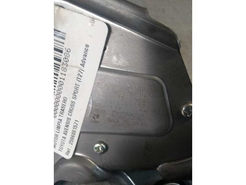 Recambio de motor limpia trasero para toyota avensis cross sport (t27) advance referencia OEM IAM 2596001571 8513005060 
