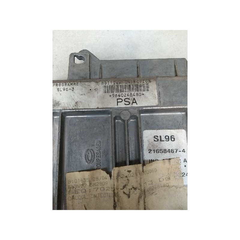 Recambio de centralita motor uce para peugeot 406 berlina (s1/s2) 1.8 cat referencia OEM IAM 9640248480 SL963 216584674