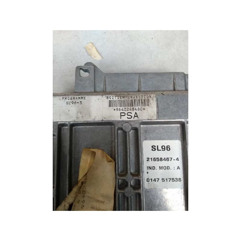 Recambio de centralita motor uce para peugeot 406 berlina (s1/s2) 1.8 cat referencia OEM IAM 9640248480 SL963 216584674