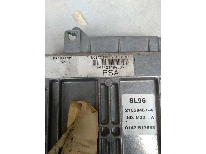 Recambio de centralita motor uce para peugeot 406 berlina (s1/s2) 1.8 cat referencia OEM IAM 9640248480 SL963 216584674