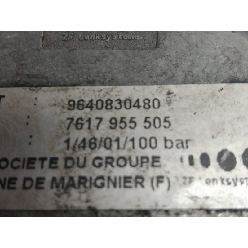 Recambio de bomba direccion para peugeot 406 berlina (s1/s2) 1.8 16v cat referencia OEM IAM 9640830480 7617955505 
