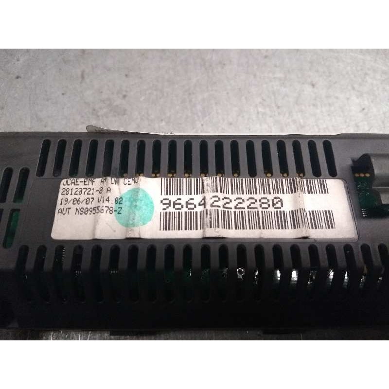 Recambio de pantalla multifuncion para fiat scudo furgón (272) 10 comfort l1h1 120 multijet referencia OEM IAM 9664222280 281207