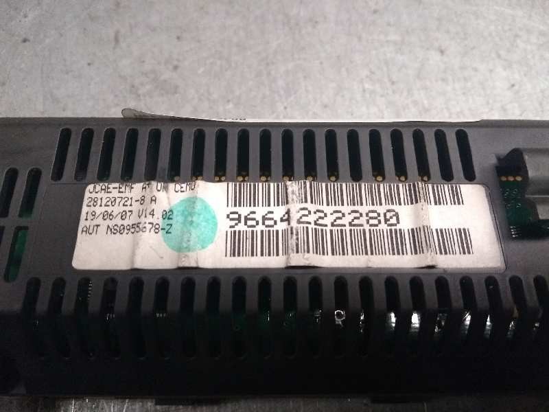 Recambio de pantalla multifuncion para fiat scudo furgón (272) 10 comfort l1h1 120 multijet referencia OEM IAM 9664222280 281207