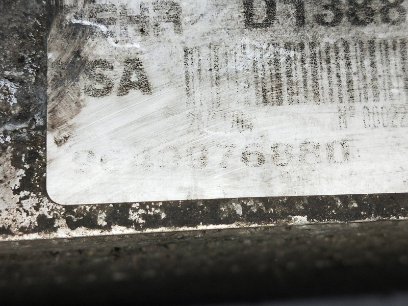 Recambio de intercooler para peugeot 607 (s1) referencia OEM IAM 9649976880  