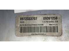 Recambio de centralita motor uce para opel corsa c club referencia OEM IAM 09391259 8972333707  2