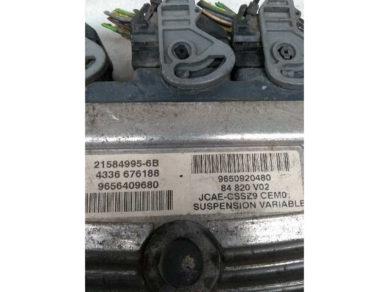 Recambio de centralita suspension para peugeot 607 (s1) referencia OEM IAM 9656409680 9650920480 215849956B JCAE