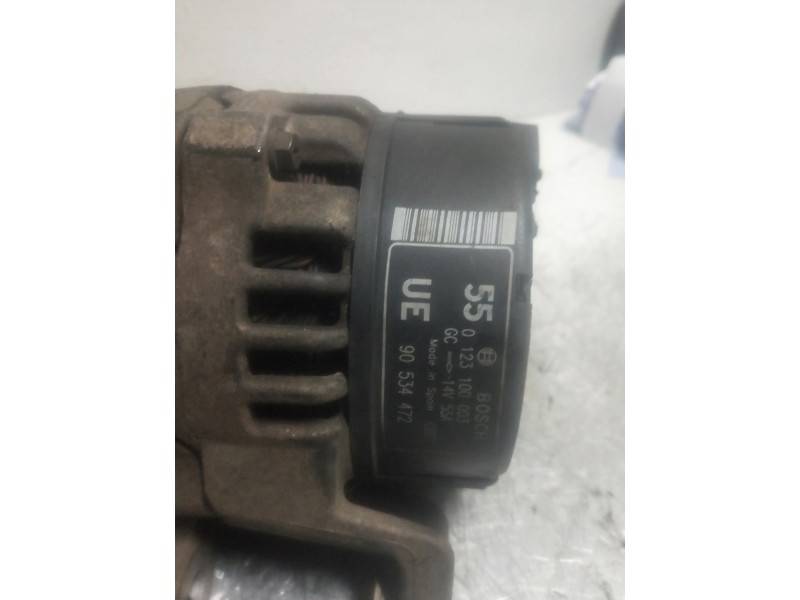 Recambio de alternador para opel corsa b eco referencia OEM IAM 0123100003  