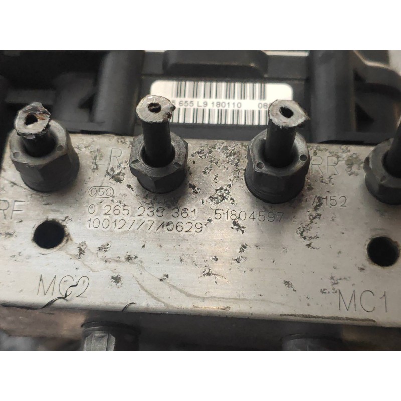 Recambio de abs para fiat ducato caja cerrada 35 (06.2006 =>) l1h1 160 multijet power referencia OEM IAM 0265233361 51804597 005