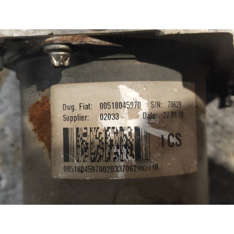 Recambio de abs para fiat ducato caja cerrada 35 (06.2006 =>) l1h1 160 multijet power referencia OEM IAM 0265233361 51804597 005