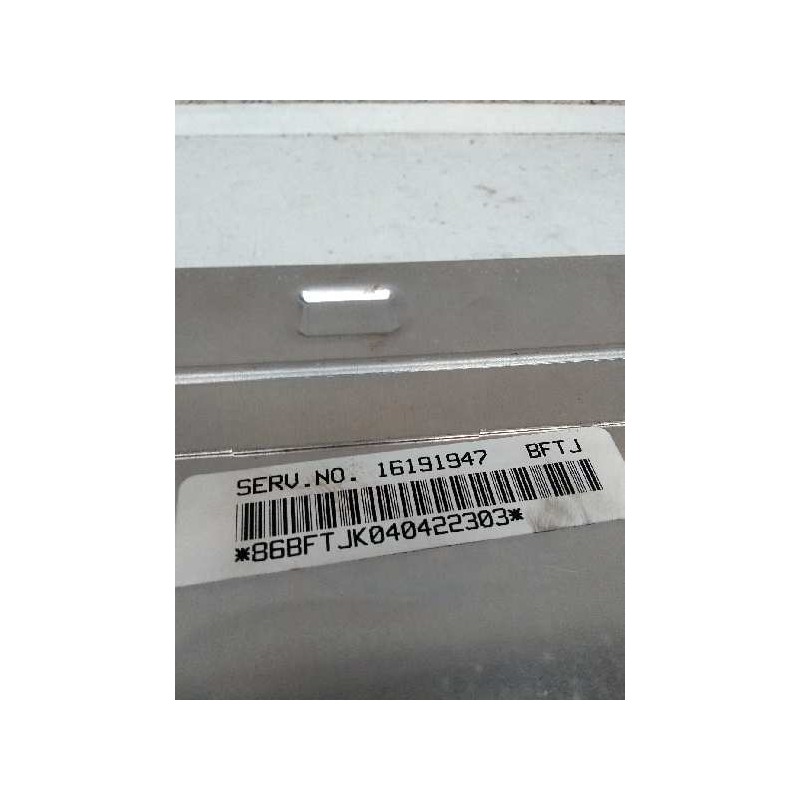 Recambio de centralita motor uce para opel pontiac trans sport 2.3 16v cat referencia OEM IAM 16191947 BFTJ 