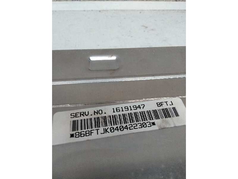 Recambio de centralita motor uce para opel pontiac trans sport 2.3 16v cat referencia OEM IAM 16191947 BFTJ 