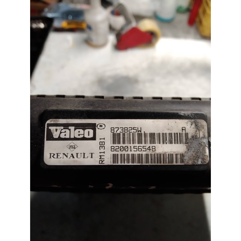 Recambio de radiador agua para renault clio ii fase ii (b/cb0) authentique referencia OEM IAM 8200156548 MR1381 873825W