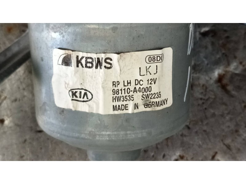Recambio de motor limpia delantero para kia carens ( ) business referencia OEM IAM 98110A4000  IZQUIERDO